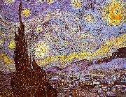 Vincent Van Gogh Starry Night oil